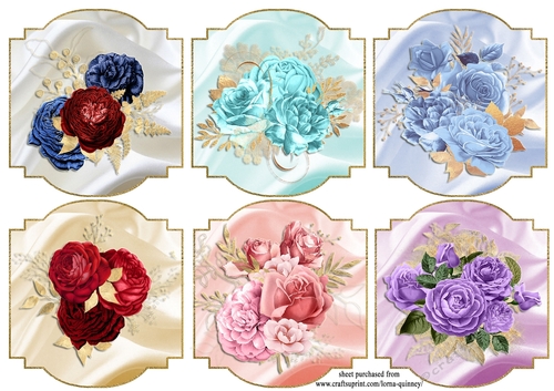 Gold Framed Toppers 3