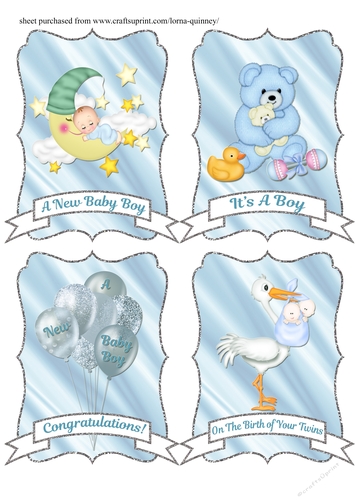 Baby Boy Toppers