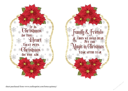 Poinsettia Toppers 3
