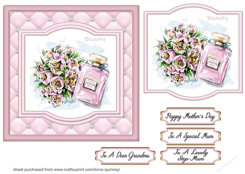 Beauty Mothers Day Card