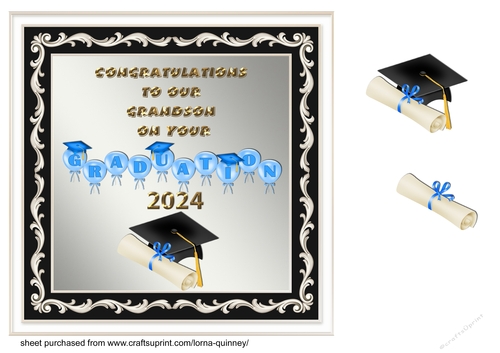 Graduation Balloons Grandson 2024