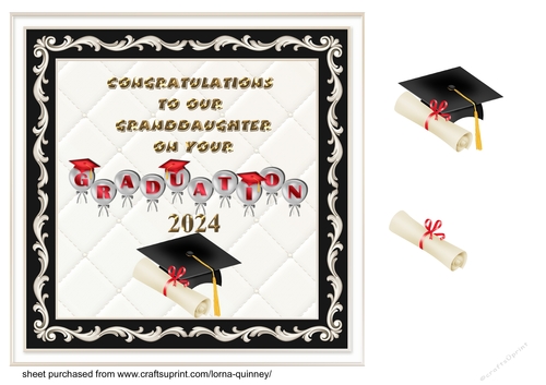 Graduation Balloons Granddaughter 2024