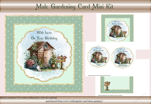  Gardening Cad Mini Kit