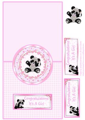 Baby Girl Panda - Over the Edge