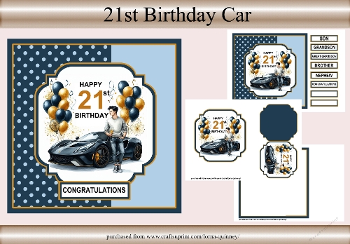 21st Birthday Car