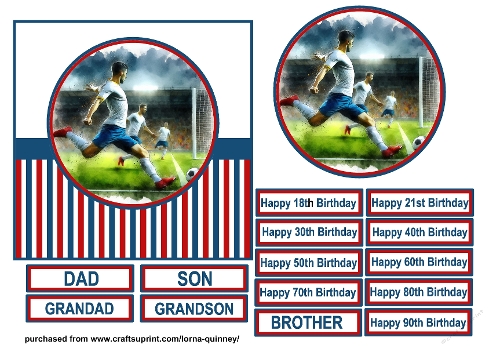 Football Age Card 