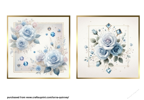 Blue Rose Toppers 6