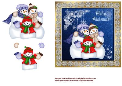 Snowman Family