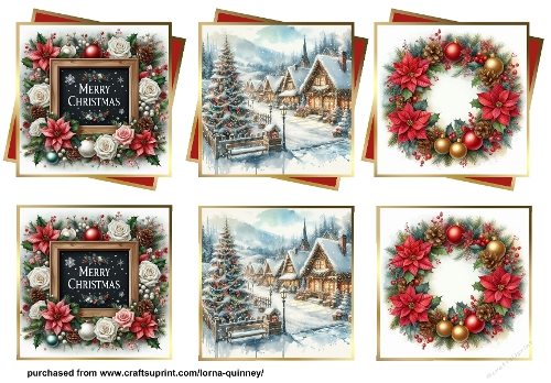Layered Christmas Toppers 6