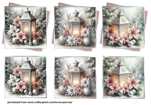 Pink Layered Christmas Topper 4