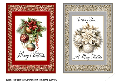 5x7 Christmas Card Fronts 1