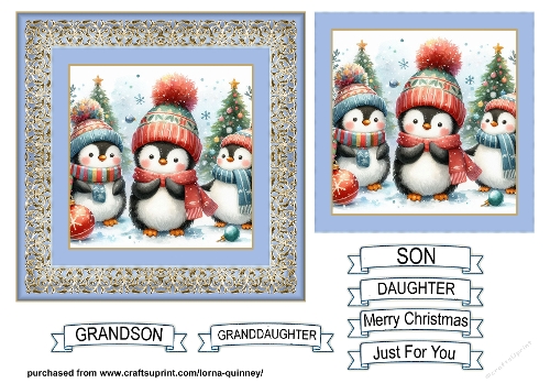 Christmas Penguins 1