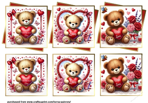 Layered Valentine Toppers 1