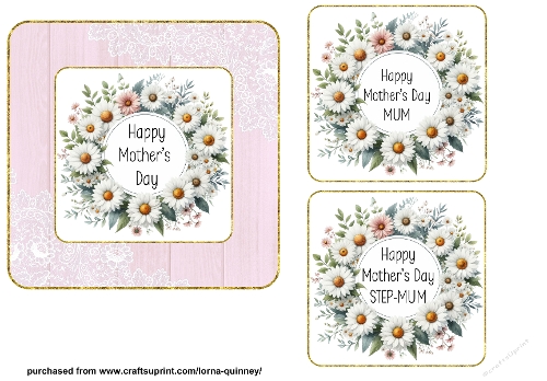Mothers Day Wreath Card Front 1