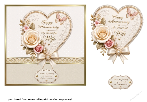 Anniversary Heart - Wife