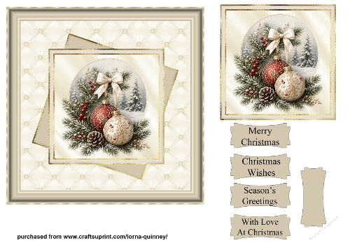 Christmas Baubles 1 