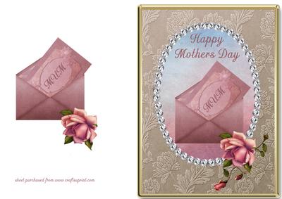 Blush Letter Mothers Day