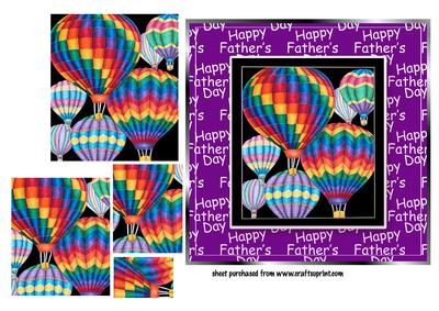 Fathers Day Hot Air Balloons