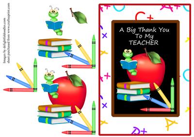 A Big Thank You to My Teacher