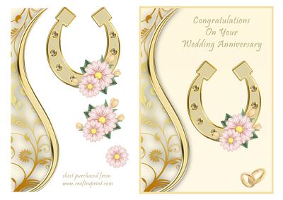 Horseshoe - Wedding Anniversary
