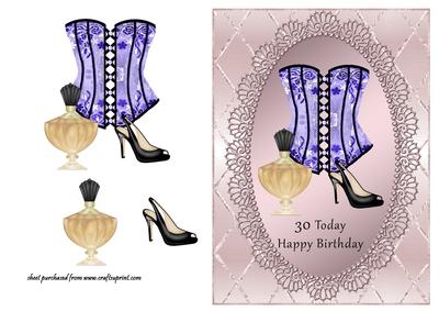 Lilac Corset - 30 Today