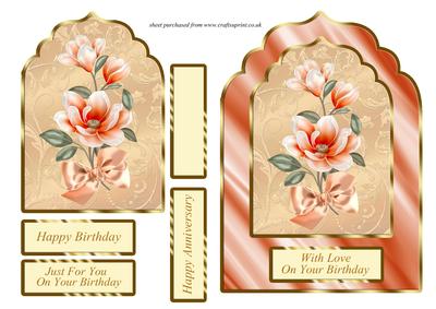 Peach Magnolias