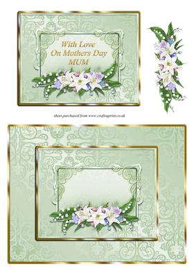 Lily Plaque - Mothers Day