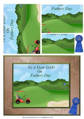 Golf Buggy - Fathers Day