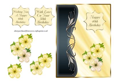 Art Nouveau Cimerola - Yellow