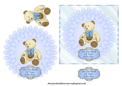 Teddy Bear - Baby Boy