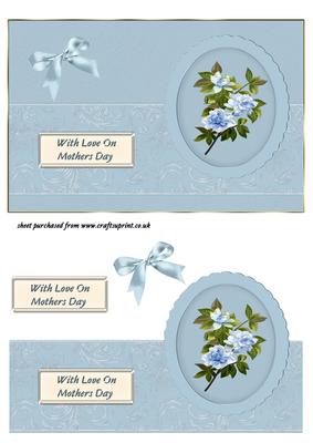 Floral Cameo - Mothers Day
