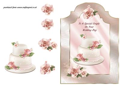 Wedding Cake Card Front