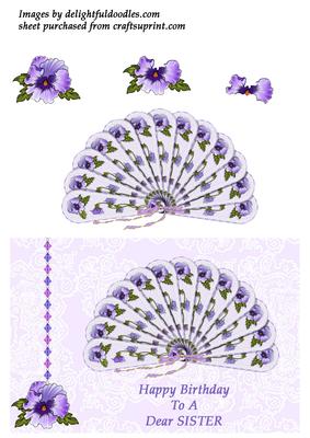 Pansy Fan - Sister