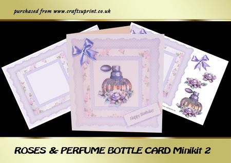 Roses & Perfume Bottle Card 2