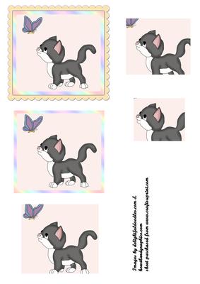 Kitten Pyramid Toppers 2