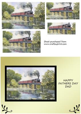Steam Train on Gold
