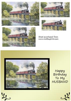 Steam Train on Gold - Husband