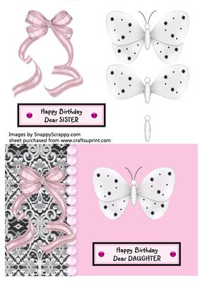 Black & White Butterfly