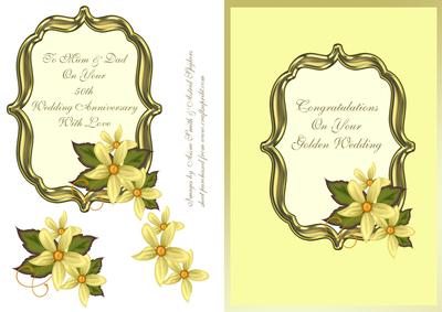 Yellow Flowers - Golden Wedding