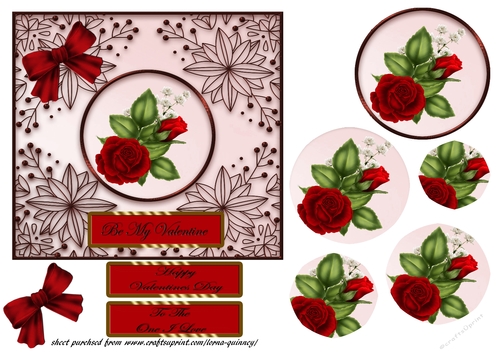 Red Roses Pyramid Valentines Day