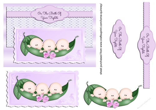 Baby Triplets - girl and boy