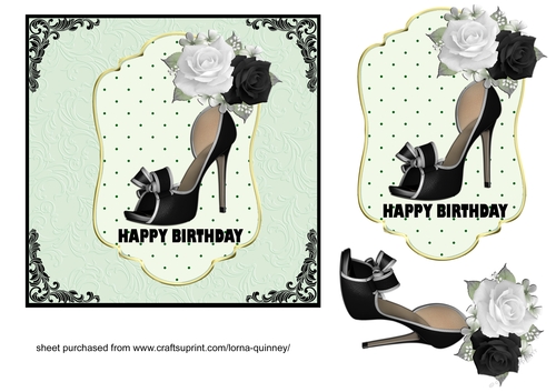 Black Shoes Birthday