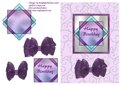 Stained Glass Mandala Card Front