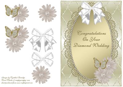 Diamond Wedding Gold Oval
