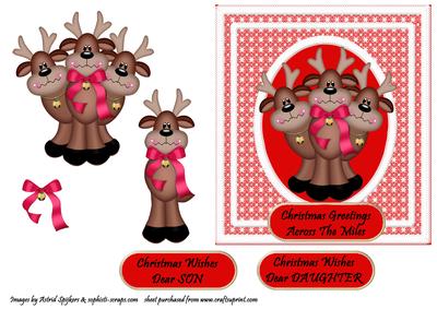 Three Reindeers - Son/daughter