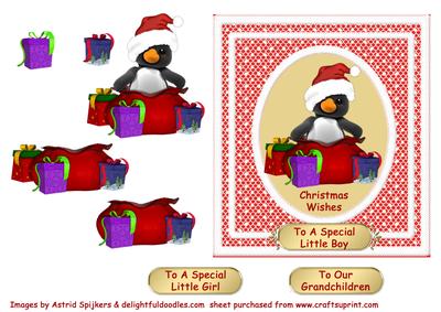 Pengiun & Presents - Special Little Boy/girl