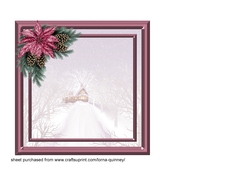 Wishing You Peace & Love - Christmas Card Insert