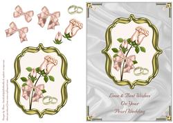 Satin & Roses - Pearl Wedding Anniversary