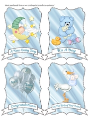 Baby Boy Toppers