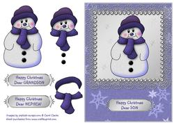 Jolly Snowman - Son, Grandson & Nephew
